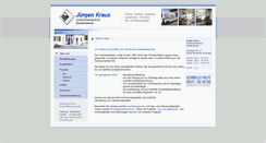 Desktop Screenshot of kraus-grosskuechentechnik.de